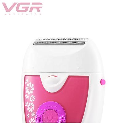 VGR V722 2in1 Women Epilator and Shaver for different body areas for Wet and Dry use 1s 1's - Hair Removal Accessories