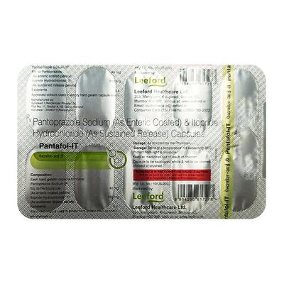 PANTAFOL IT Capsule 10's - Ulcer/Reflux/Flatulence-Aaa