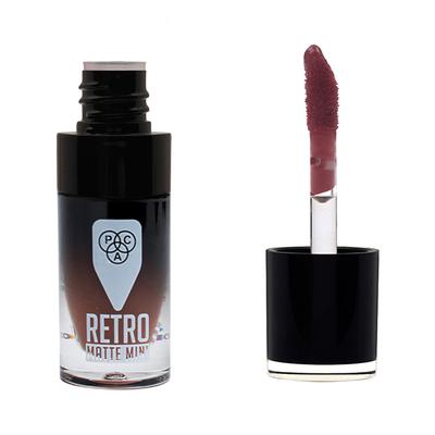 PAC Retro Matte Gloss Mini 46 Rose Tea 3 ml - Liquid Lipsticks