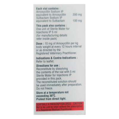 AMOXIRUM FORTE (VET) 300mg Injection 1's - Veterinary-Pharma