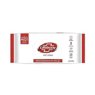 Lifebuoy Wet Wipes Germ Protection On the Go (Pack of 2) 1's - Tissues & Wipes