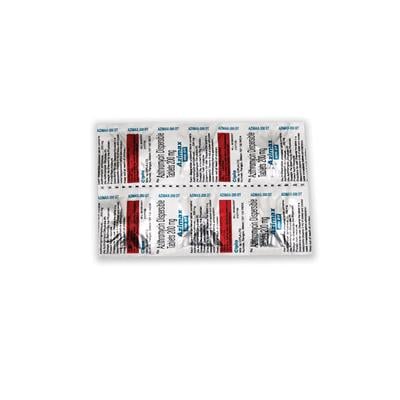 Azimax DT 200mg Tablet 3'S - Bacterial Infections-Mac
