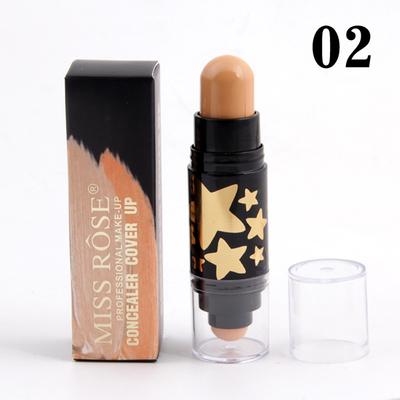 Miss Rose Perfect 2 in 1 Concealer With Puff 7601 - 37Y 02 20 gm - Concealer