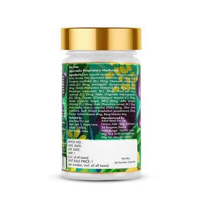 Kapiva Dia Free Capsules 60's - Diabetes Care (Ayush)