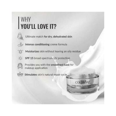 Colorbar Pro Range-Visibly Better Moisturizing Creme Skin SPF 20 (25gm) - Lotions & Creams