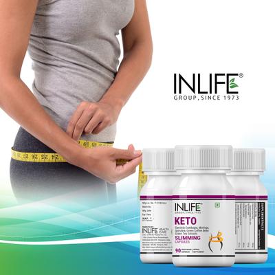 INLIFE Keto Slimming Vegetarian Capsule 90's - Weight Loss