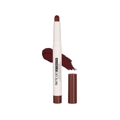 Swiss Beauty Non-Transfer Matte Cat Lip Crayon, Shade - Wine Red 1.5 gm - Lip Crayons