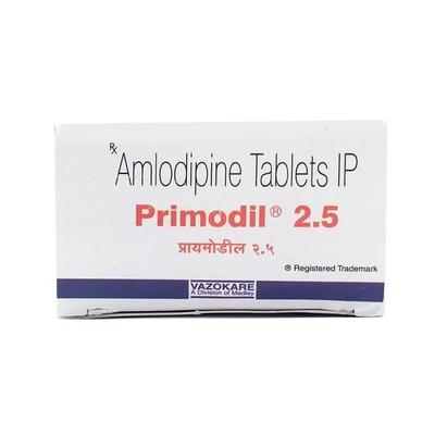 Primodil 2.5mg Tablet 10'S - Hypertension-Cal