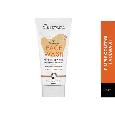 The Skin Story Facewash - Ginger & Cinnamon 100 Ml - Face Wash & Cleansers