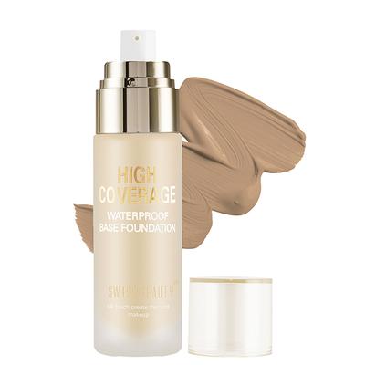 Swiss Beauty High Coverage Waterproof Base Foundation Medium Beige 55 gm - Foundation