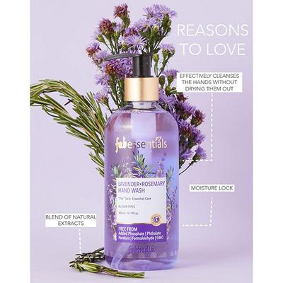 Fabessentials Lavender Rosemary Hand Wash 300 ml - Hand Wash & Soaps