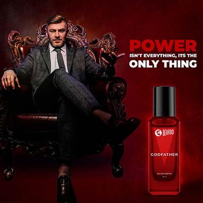 Beardo Godfather Perfume for Men, Aromatic, Spicy Long Lasting Fragrance Ideal Gift 20 ml - Men Perfumes (Edt/Edp)