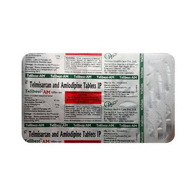 TELIBEST AM Tablet 10's - Hypertension-Ang