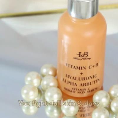 House of Beauty Bright Skin Serum For Everyday Use with Hyaluronic, Niacin, Arbutin &Vit- C 30ml - Face Serum