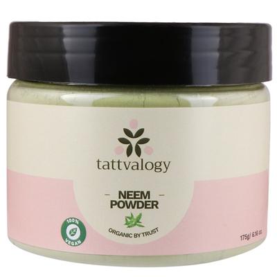 Tattvalogy Certified Organic Neem Powder 175 gm - Masks & Peels