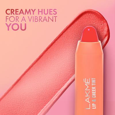 Lakme Lip Love Lip and Cheek Tint Fiery Red 1.8 gm - Lip Crayons
