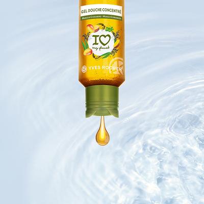Yves Rocher Concentrated Shower Gel Mango Coriander 100 ml - Shower Gels & Body Wash