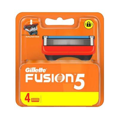 Gillette Fusion5 Manual Blades- 4 Cartridges 1's - Razors & Cartridges