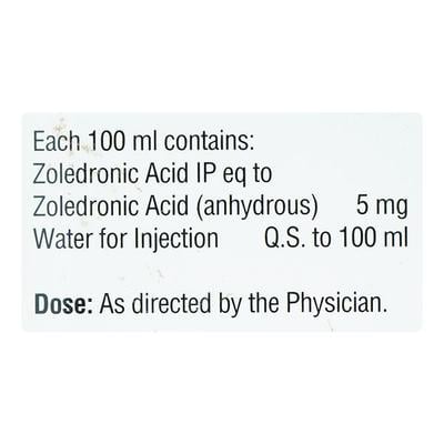 Zolfrac 5mg Injection 1'S - Bone Metabolism-Age