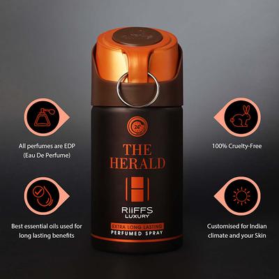 RiiFFS Luxury The Herald Body Spray for Men 250 ml - Men Perfumes (Edt/Edp)