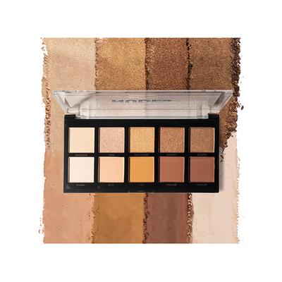 Profusion Cosmetics 10 Shade Eye Shadow Pallete - Nudes 16g - Eye Shadow Palettes