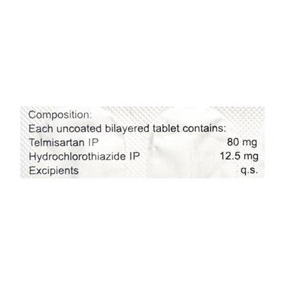 Eritel H 80mg Tablet 15'S - Hypertension-Ang