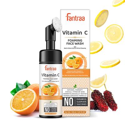 Fantraa Vitamin C Foaming Face Wash with Built 150 ml - Face Wash & Cleansers