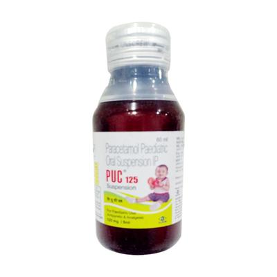 P U C 125mg Suspension 60ml - Fever-Ana