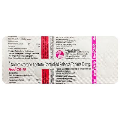 NEA CR 10 Tablet 10's - Hormonal Therapy-Oes
