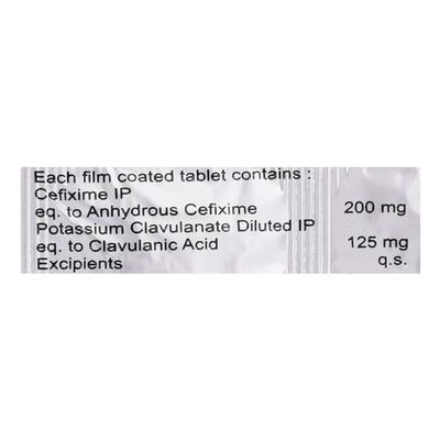Mahacef CV 200mg Tablet 6'S - Bacterial Infections-Cep