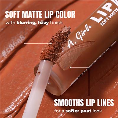 L.A.Girl Lip Haze Blurring Soft Matte Lip Color Taken 3.3 ml - Lipsticks