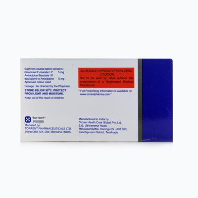 Corbis AM 5/5mg Tablet 10'S - Hypertension-Bet