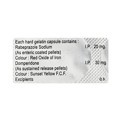 RABIVEL DSR Capsule 10's - Ulcer/Reflux/Flatulence-Aaa