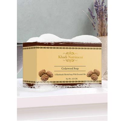 Nutriment, Khadi Nutriment Cedarwood Soap 125 gm - Soaps