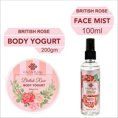 Kazarmaa Romantic rose heart gift set 1000 gm - Facial Kits