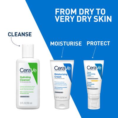 CeraVe Moisturising Cream For Dry To Very Dry Skin 50 ml - Lotions & Creams