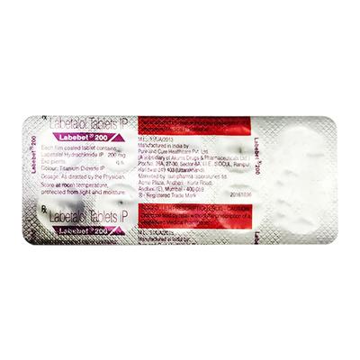 Labebet 200mg Tablet 10'S - Hypertension-Bet
