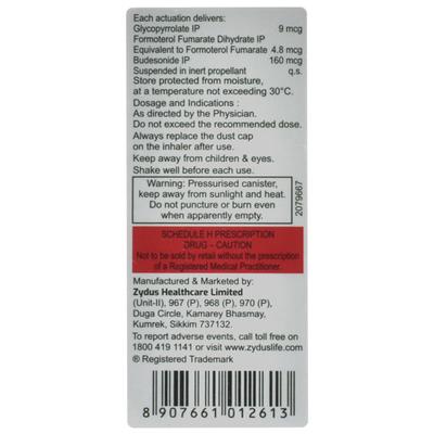 FORGLYN PLUS Inhaler 120md - Asthma/COPD-Ast