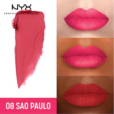 NYX Professional Makeup Soft Matte Lip Cream - Sao Paulo 8 ml - Liquid Lipsticks