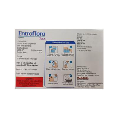 Entroflora Suspension 5ml - Diarrhoea-Ant