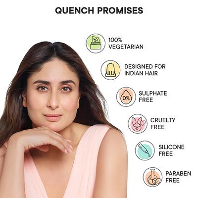 Quench Dandruff Control Ampoule with Tea Tree Extracts 100 ml - Hair Oils
