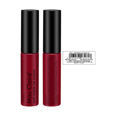 Miss Claire Soft Matte Lip Cream 37 6.5 Gm - Lipsticks