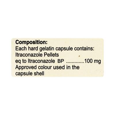 ITRATOP 100mg Capsule 10's - Fungal Infections-Anf