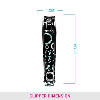Vega D'Zyner Nail Clipper Large, Multicolor 2's - Nail Care
