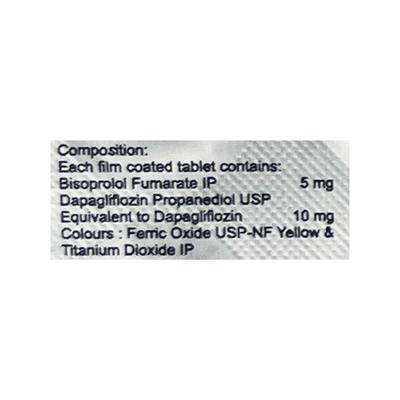 JUSTOZA B 5 Tablet 10's - Diabetes-Ant