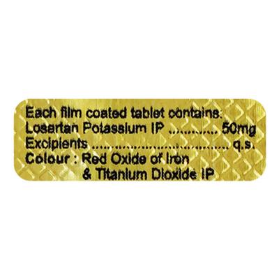 LOSAWAL 50 Tablet 10's - Hypertension-Ang