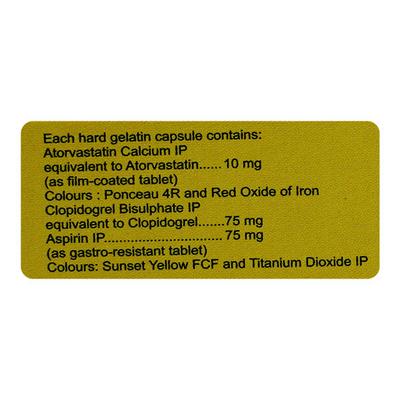 AVAS GOLD 10 Capsule 10's - High Cholesterol-Dys
