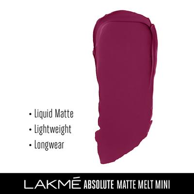 Lakme Beyond Matte Lip Liquid, Magenta Rhythm, 2.4 ml - Liquid Lipsticks