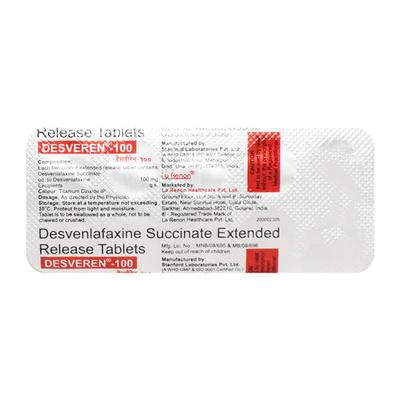 Desveren 100mg Tablet 10'S - Depression-Ant