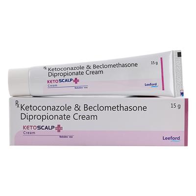 Ketoscalp Plus Cream 15gm - Fungal Infections-Taa